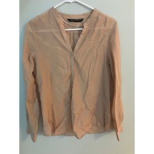Zara long sleeve blouse